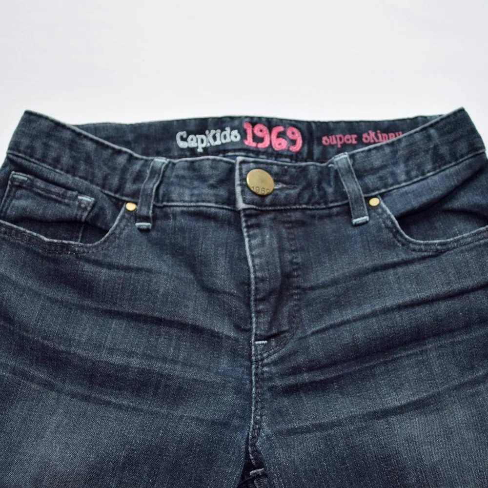 Gap Kids Super Skinny Denim Jeans - 12 Regular